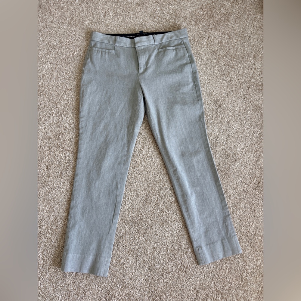 Banana Republic Sloan Curvy fit Light Gray Trousers